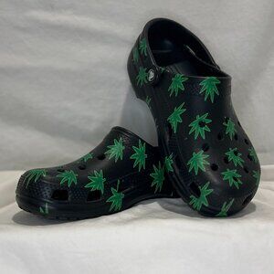 Black Novelty Crocs  Women's 10